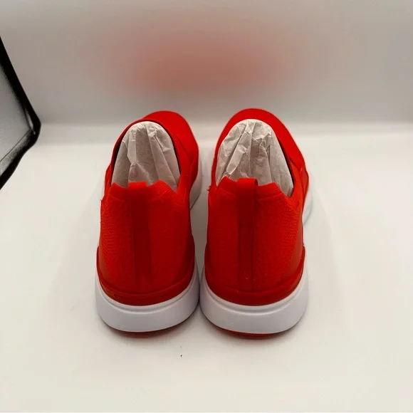 APL Men's 12 Techloom Bliss Slip On Athletic Shoes Run Gym Red White NIB Gift - Picture 3 of 6